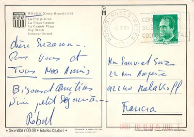 Rosas — Costa Brava — Foto-Editions Catalán I — Verso