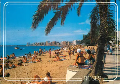 Rosas — praia animada — editor não visível