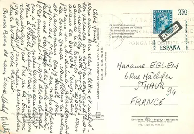 Costa Brava — widok panoramiczny — Ediciones FISA, nr 381 — Rewers