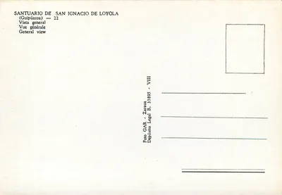 Santuario San Ignacio de Loyola — Widok ogólny — Foro GAR, Zarauz — Rewers