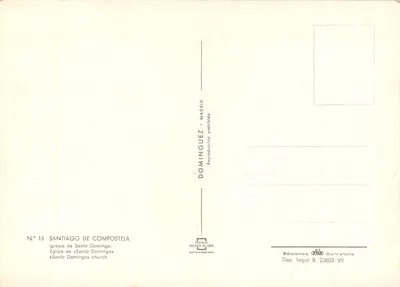 Zamek w Cagnes — Kościół św. Dominika — Wydawnictwo TISO — Rewers
