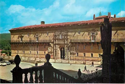 Entrada do Hospital dos Reis Católicos — Santiago de Compostela — Ediciones J.M.J. - Zaragoza N° 131