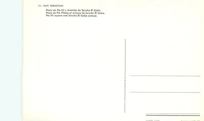 San Sebastián — Plac Pío XII i ulica Sancho El Sabio — MANIPÉL — Rewers