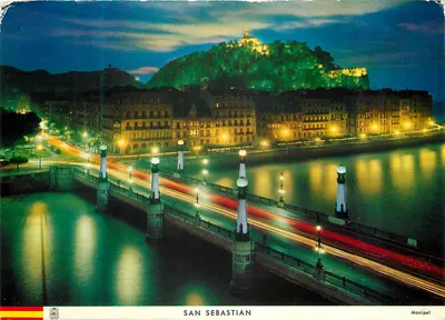 San Sebastián — vista noturna — Manipel