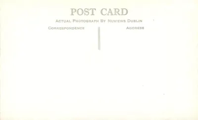 갈웨이 — 살먼 와이어 다리, 라이브러리와 교회 — Nuvviews Dublin, n° 49A — 뒷면
