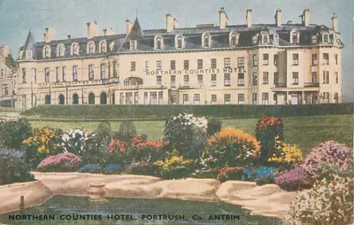 Hotel Northern Counties — Portrush, Condado de Antrim — carta postal
