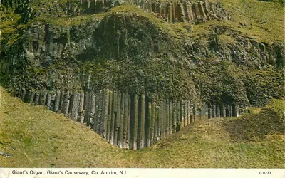Giant's Organ, Giant's Causeway, Co. Antrim, N.I. — G.0233 — Dennis Productions