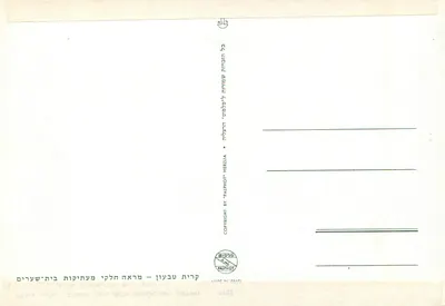 Vista parcial das ruínas de Beth She'arim — editor Palphot, n° 0132 — Verso
