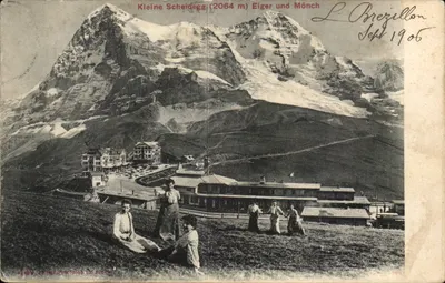 Kleine Scheidegg (2064 m) — Eiger e Mönch — Edição Photos d'Europe n°447