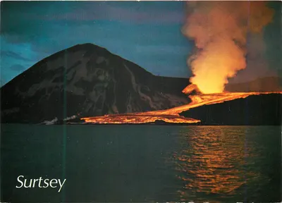 Surtsey — ilha vulcânica nascendo — Solarfilm Reykjavik