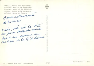 Jerychon — Monte della Quarantena — Giovanni Trimboli s.r.l. - Mediolan — Rewers