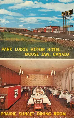 Park Lodge Motor Hotel — Moose Jaw, Canadá — Dexter Color, Ontario
