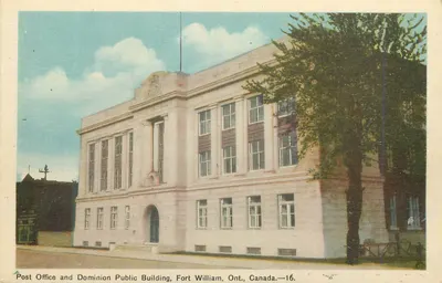 Posto de Correios e Edifício Público — Fort William, Ont., Canadá — 16.