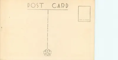 S.S. Keewatin — Cidades Gêmeas, Fort William e Port Arthur, Ontário, Canadá — T.C. 25 — Verso