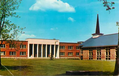 Pavilhão Maisonneuve — Colégio Militar Real — St Jean, P.Q. — editor Carles, Montreal