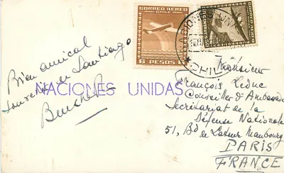 Santiago — Pani Świętego Krzysztofa — Foto Mora, Prop. 8319 — Rewers