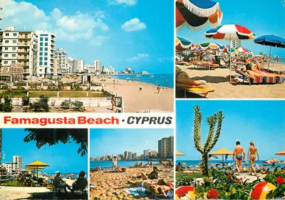 Praia de Famagusta — Chipre — editor Copyright Art & Moya Ltd. n°543