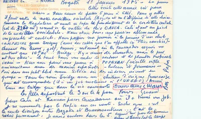 Cañasgordas - Hacienda real - Editor desconhecido, número de série não visível — Verso
