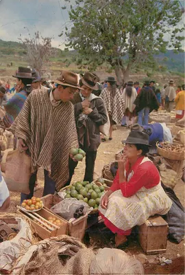Mercado de Querendo, Colômbia — Ed. Ediciones Culturales Colombinas, n° 142