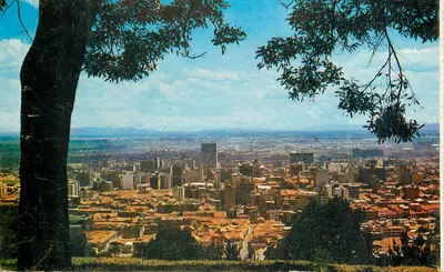 Bogotá-Colômbia — Vista panorâmica do centro da cidade — Ediciones Movifoto, n° 1254