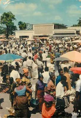 Marché Central — Kinshasa — Éditeur HOA-QUI