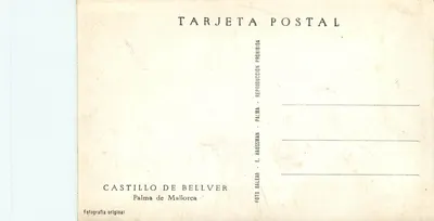 Zamek Bellver — Palma de Mallorca — E. Haussman — Rewers