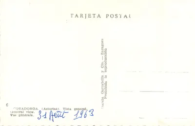 Covadonga — Vista geral — Garcia Garrabella y Cía. — Verso