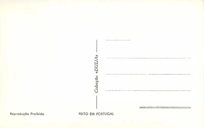 Alcobaça – Klasztor, Refektarz (Pulpit Czytelnika) — 1953 — Rewers