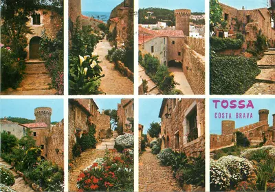 Tossa de Mar — Costa Brava — Sequências de Vila Vella
