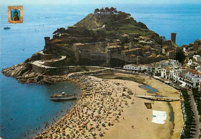 Tossa de Mar (Costa Brava) — vista parcial — Escudo de Oro, n° 31
