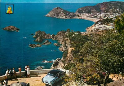 Tossa de Mar — vista panorâmica — Edições CIRD Barcelona, n° 182