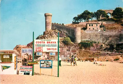 Tossa de Mar — Ruínas e muralhas — Edições Arribas