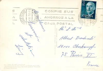 Tossa de Mar — Ruínas e muralhas — Edições Arribas — Verso