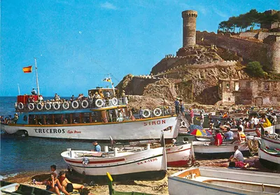 Costa Brava — Praia de Tossa de Mar — Edições Arribas