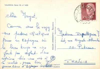Valence — kolacja scen emblematycznych — Kolor-Zerkowitz, seria 19 nr 488 — Rewers