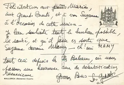 Mallorca — widok panoramiczny — Ediciones Palma n° 1.084 — Rewers