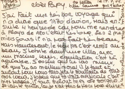 Costa Brava — Karta pocztowa turystyczna — Wydawca SAGAPOSTA, nr GE 4007 — Rewers
