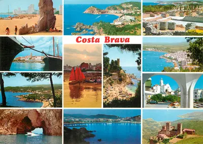 Costa Brava — vista panorâmica — V.C. Ed. y Dist. FABREGAT, n° 034