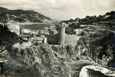 Tossa de Mar — Vista geral — Fotos A. Campañá y J. Puig-Ferrán, série 1 n° 2641