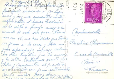 Iglesia Parroquial de Béjar — Espanha — Ediciones José Franco — Verso