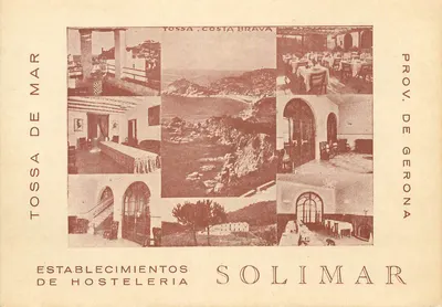 Tossa de Mar — Estabelecimentos de hospedagem Solimar — Prov. de Gérone