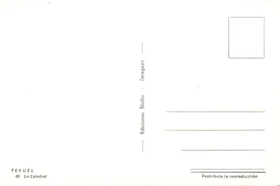 Teruel — Katedra — Wydawnictwo Sicilia, seria 40 — Rewers