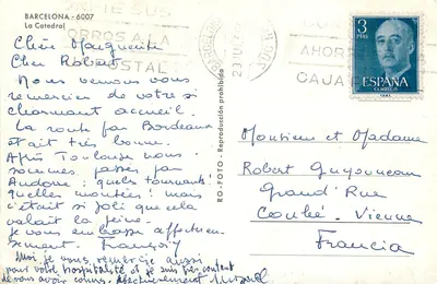 Barcelona — Katedra — Wydawca: Katedra, seria 6007 — Rewers
