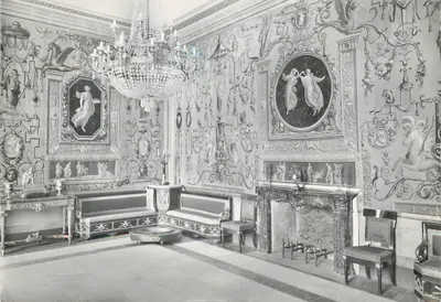 Palácio dos Borbones — Tapeçarias no estilo Pompeyano — Patrimonio Nacional, N.º 5