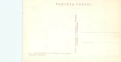 Cachoeira Trinidad — Mosteiro de Piedra — García Garrabola y Compañía — Verso
