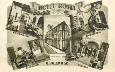 Hotel Roma — Cádiz — editor não visível