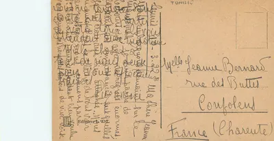 Marabut w oazie — Wydawca L. C. T. — Rewers