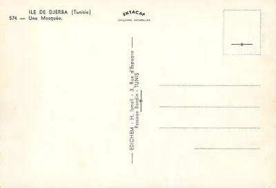Wyspa Djerba — Mezquita — EKTACAP — Rewers