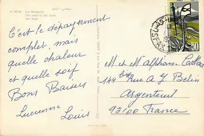 Sfax — Remparts — Editions TANIT 3 — Rewers