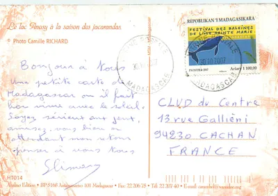 Antananarivo — Lac Anosy et monument — Anakao Edition — Rewers